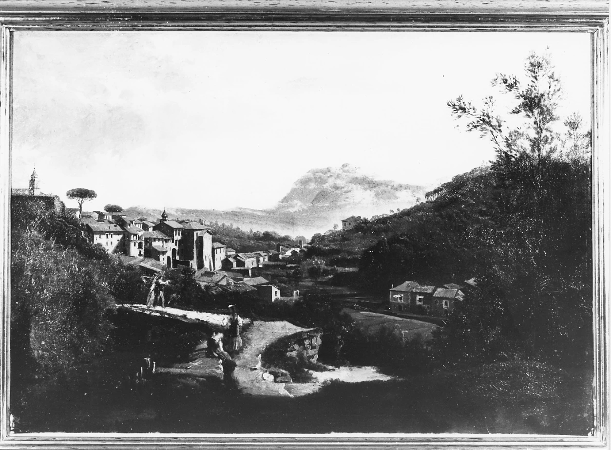 Veduta dei pressi di Avellino. - Museo Civico, Palazzo d'Avalos, Vasto, (CH)